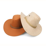 Cowboy Hat Spring And Summer Outdoor Sun Hat Men's Horse Riding Beach Hat