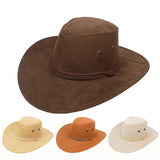 Cowboy Hat Spring And Summer Outdoor Sun Hat Men's Horse Riding Beach Hat