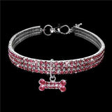 Bling Rhinestone Dog Collar Crystal Puppy