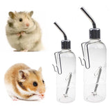 Water Feeder Bottle For Squirrel Rabbit/Hamster/Parrot/bird/Guinea Pig Dispenser Hanging Drinking Head Pipe Fountain Pet Supplie