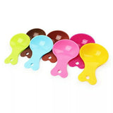 Pet Sand Spoon Hamster Bath Spoon Small Animal Sand Spoon Plastic Small Litter Scoop Guinea Pig Cleaning Tool Hamster Supplies