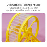 Hamster Wheel Large Pet Jogging Hamster Sports Running Wheel Hamster Cage Accessories Toys Small Animals Exercise Pet Supplies