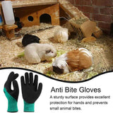 1 Pair Hamster Anti Bit Gloves Insulated Safe Touch Thickened Anti Scratch Gloves for Parrot Rabbit Small Animal Pet Supplies