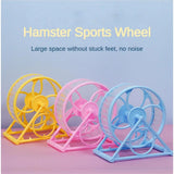 Hamster Wheel Large Pet Jogging Hamster Sports Running Wheel Hamster Cage Accessories Toys Small Animals Exercise Pet Supplies