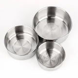 Pet  Feeder Stainless Steel Anti-gnawing Food Water Feeding Bird Cup Bird Supplies For Parrot Myna Bird Cat Dog